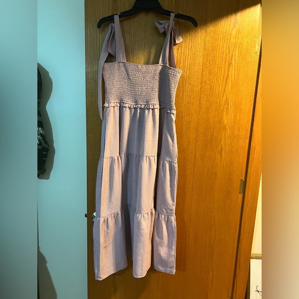 NWT mauve maternity dress